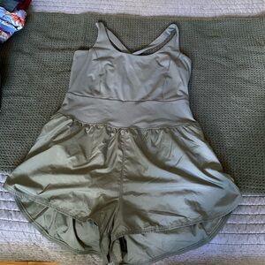 Forest green romper size large